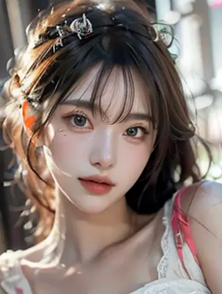 古代仕女图与杉树：穿越千年的对话