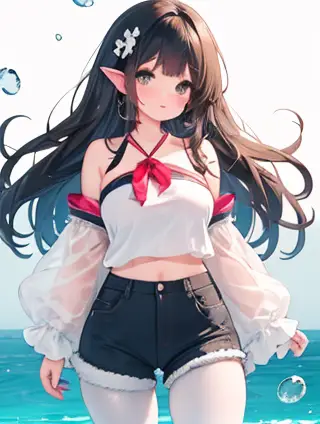 亭子与水草：自然与人文的交响曲