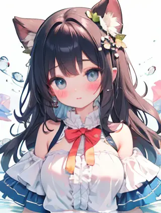 古代仕女图与杉树：穿越千年的对话