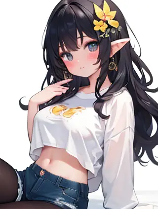 午夜女人与古风建筑：一场穿越时空的邂逅